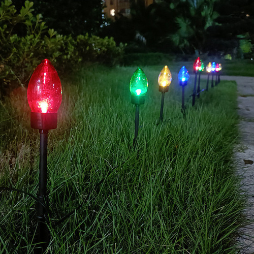 Luces Navideñas, Rotulador Navideño For Exteriores, Estaca,