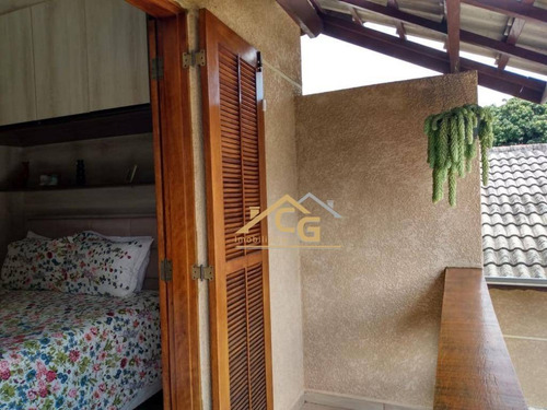 Imagem 29 de 30 de Sobrado Com 2 Dormitórios À Venda, 110 M² Por R$ 350.000,00 - Jardim Caparelli (mailasqui) - São Roque/sp - So0071