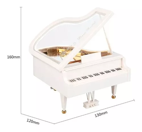 COLECIONISMO - Antigo piano de calda infantil, da marca