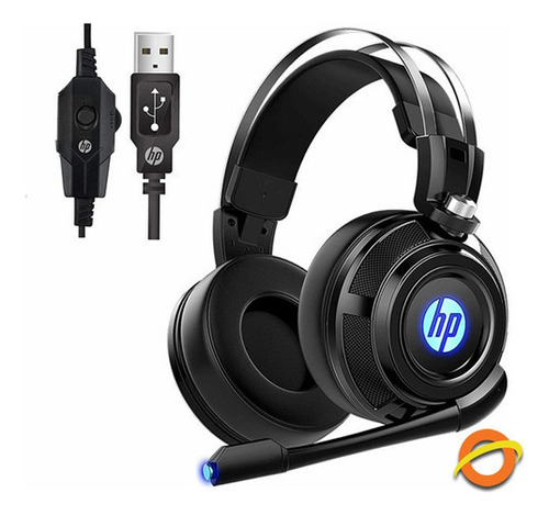 Audífonos Hp Gaming H200gs Color Negro