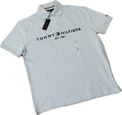 Camiseta Tipo Polo Tommy Hilfiger Para Hombre Original