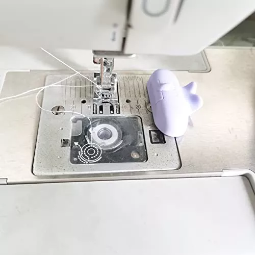 Guía de costura magnética para máquina de coser, 2 imanes guía para máquina  de coser, agarre antideslizante, para costuras de cualquier ancho, pistas