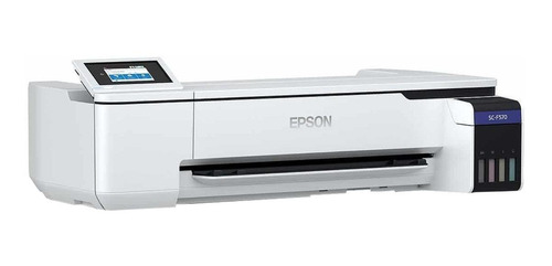 Imagen 2 de 2 de Impresora a color simple función Epson SureColor F570 con wifi blanca y negra 100V/240V