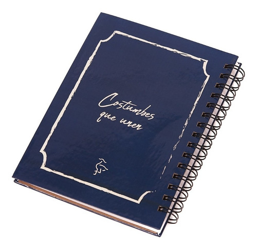 Imagen 2 de 3 de Cuaderno Grande 22 X 16cm 80 Hojas Tapa Azul