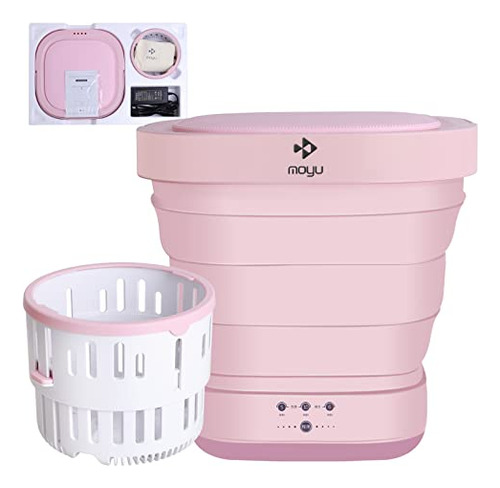 Portable Washing Machine Mini Washer With Drain Basket,...