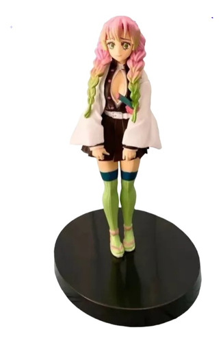 Hermosa Figura Demon Slayer Mitsuri Kanroji, Material Pvc 