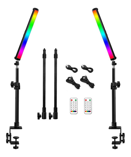 Barra De Luz Led Rgb Portátil Para Fotografía Y Vlog