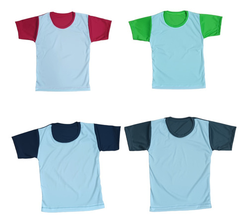 Franelas Para Estampar Sublimar Uniformes Pack 3 Dry Fit