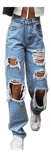 Jeans Chupines Rotos | MercadoLibre