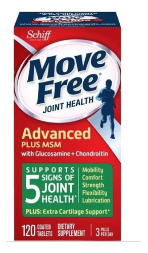 Move Free Avanzado (120 Tabs) Americano Salud Articulaciones