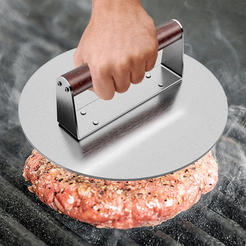 Prensa De Hamburguesas, Accesorios Para Plancha, Grande