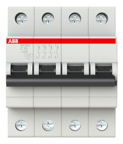 Termica Abb Tetrapolar 4x10 Amper