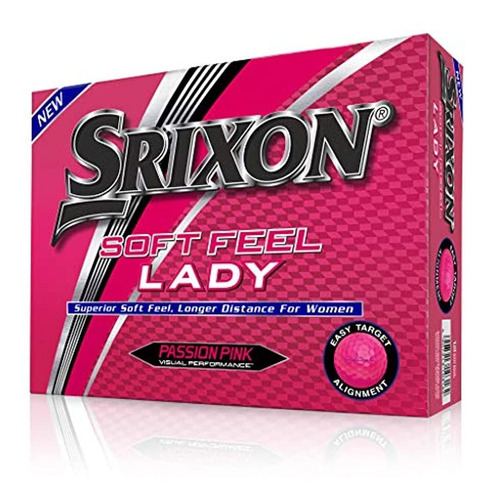 Srixon - Pelotas De Golf Para Mujer (una Docena)