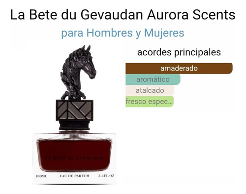 Perfume La Bete Du Gevaudan By 100ml Aurora Scents