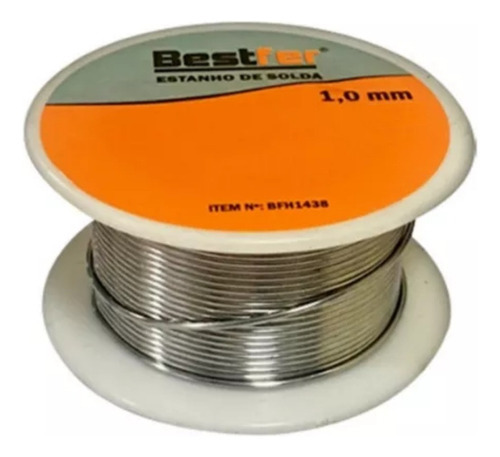 Estanho De Solda - 1,0mm - 80g - Bestfer 110V/220V