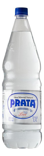 Água mineral Prata Fonte  sem gás   garrafa  1.5 L  