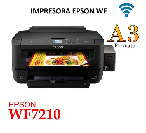 Imagen 1 de 1 de Impresora Epson Wf 7210 Formato A3 Con Sistema De Tinta