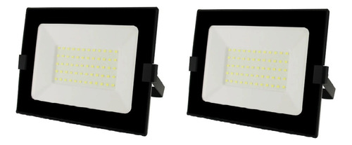 Reflector Proyector Led Floodlight 50w Bellalux By Ledvance Color de la carcasa Negro Color de la luz Blanco cálido