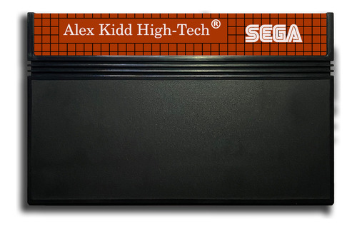 Cartucho De Mastersystem Novo Alex Kidd In Hightech World