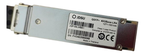 Modulo Qsfp+ 40gbase Lr4 1310nm Jdsu Jqp-04lwba1 43,02 Gb/s (Usado)