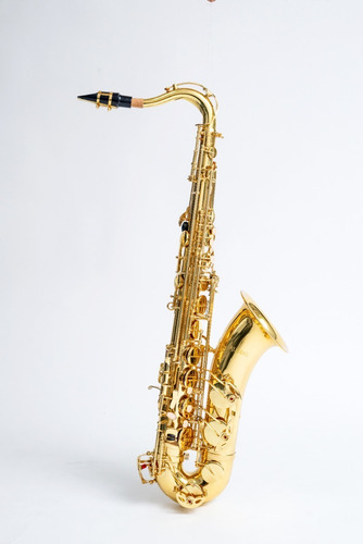 Saxofón Tenor Bb Laqueado Alta Calidad Kit Completo Aureal