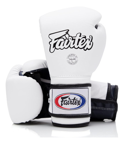 Guantes De Boxeo Fairtex 14 Oz White/blue Palm