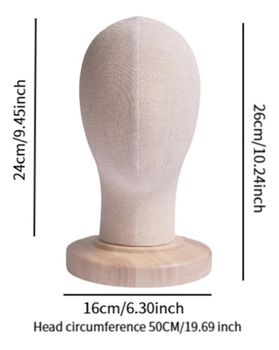 Cabeza De Maniquí Para Exhibición De Pelucas Para Salón