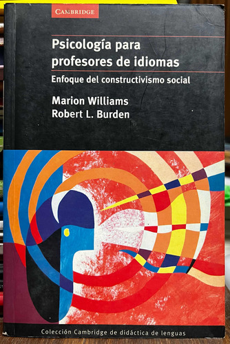 Psicología Para Profesores De Idiomas - Marion Williams