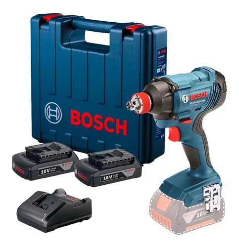 Chave De Impacto 18v Gdx 180-li+mal+2bat Bosch