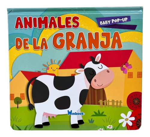 Libro 3d Baby Pop Up Animales De La Granja - Pasta Dura