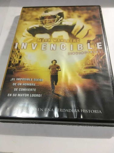 Invencible Mark Wahlberg Dvd Nuevo Original Cerrado