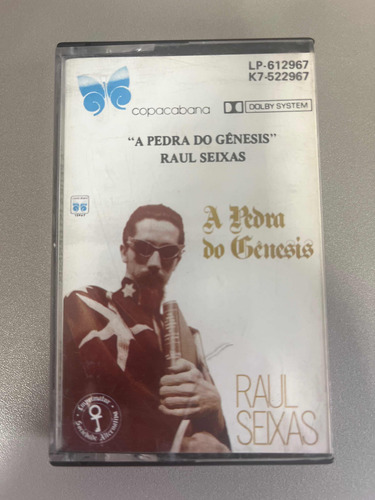 Fita K7 Raul Seixas A Pedra Do Gênesis (Usado)