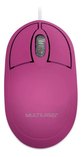 Mouse Usb Óptico Classic 1200 Dpi Com Fio