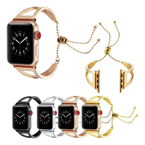 Correa Extensible Dama Mujer Watch S 1 2 3 4 38/44mm Iwatch