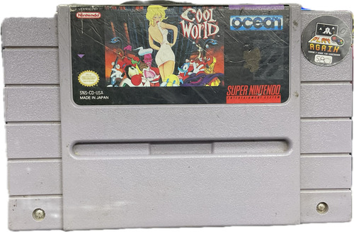 Cool World Snes Nintendo Original Garantizado *play Again (Reacondicionado)