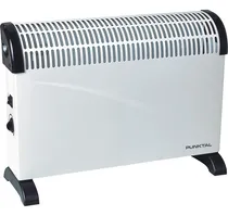 Comprar Estufa Convector De Aire Pk-432 Punktal 3 Niveles Potencia Color Blanco