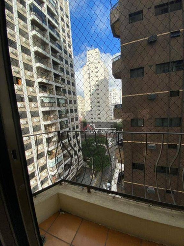 Imagem 5 de 19 de Apartamento Com 3 Dormitórios Na Quadra Da Praia, 228 M² - Venda Por R$ 470.000 Ou Aluguel Por R$ 4.000/mês - Centro - Guarujá/sp - Ap2986