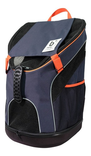 Imagen 4 de 9 de Mochila Bolso Transportador Lightweight Denim Perros Gatos