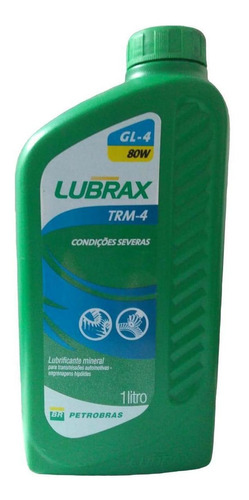 Lubrax 80w Gl-4 Mineral Trm 4-80 1l