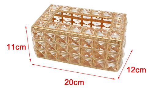 Servilletero Rectangular Con Cubierta De Caja De Pañuelos