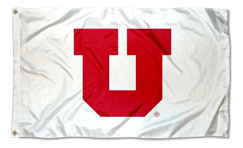 Bandera De La Universidad Whiteout De Utah