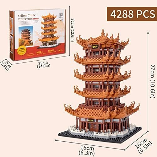 Juegos De Construcción De Torres De Grúas Amarillas Micro Bl
