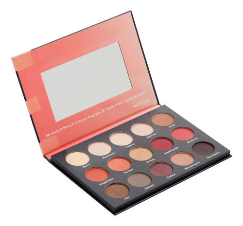 Paleta De Sombras Etienne Make Kit Soft 15 Colores