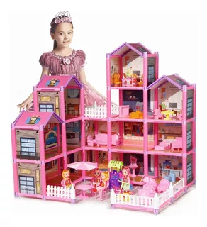 Barbie Casa De Los Sueños 2022, Casa De Muñecas Con 4to Piso