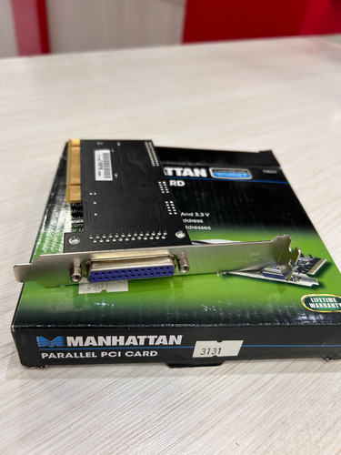 Placa Pci 1 Puerto Paralelo Db25 Manhattan