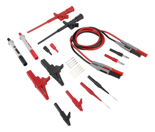 Kit De Cables De Prueba Para Multímetro, Conector Tipo Banan