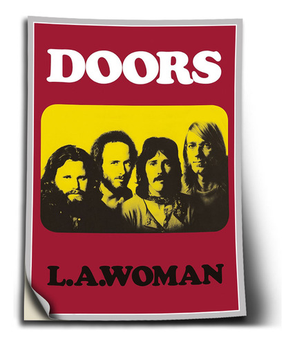 Adesivo The Doors Jim Morrison Manzarek Auto Colante A0 I