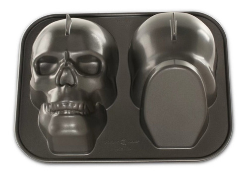 Molde 3d Calavera Nordic Ware Haunted Skull Cake Pan 