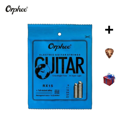 Cuerdas Para Guitarra Electrica Marca Orphee