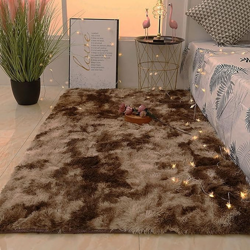 Alfombras Peludas 1.5x2 Metros Para Living Decoración Hogar